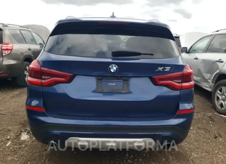 BMW X3 XDRIVE3 2018 vin 5UXTR9C5XJLC73723 from auto auction Copart