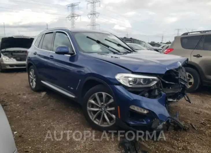 BMW X3 XDRIVE3 2018 vin 5UXTR9C5XJLC73723 from auto auction Copart