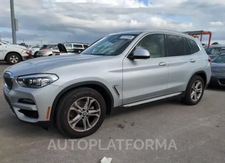 BMW X3 SDRIVE3 2021 vin 5UXTY3C08M9G09911 from auto auction Copart