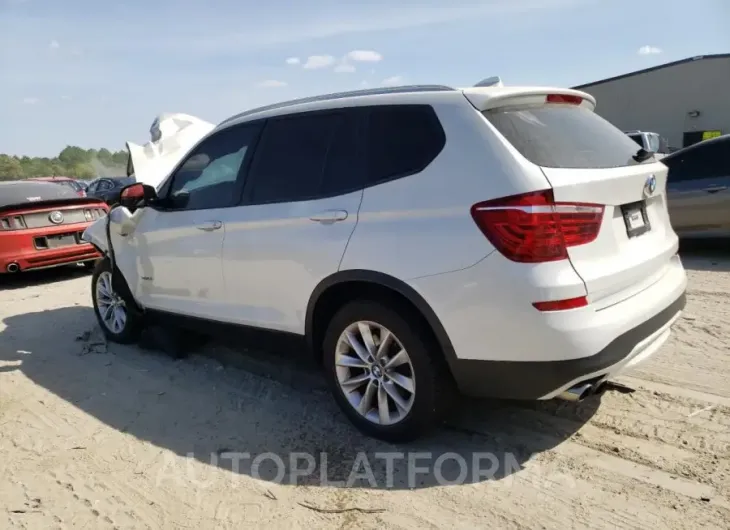 BMW X3 XDRIVE2 2017 vin 5UXWX9C32H0T16476 from auto auction Copart