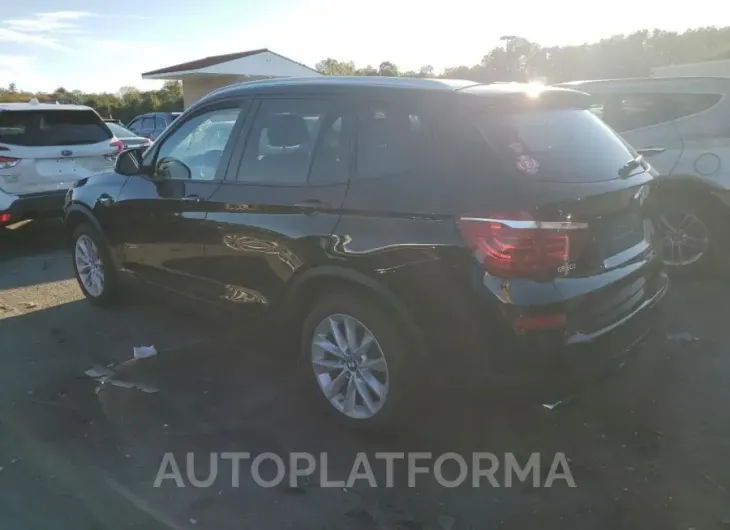 BMW X3 XDRIVE2 2016 vin 5UXWX9C54G0D63415 from auto auction Copart