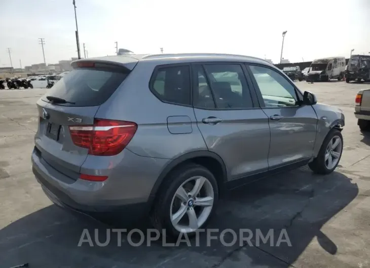 BMW X3 XDRIVE2 2017 vin 5UXWX9C55H0D99387 from auto auction Copart