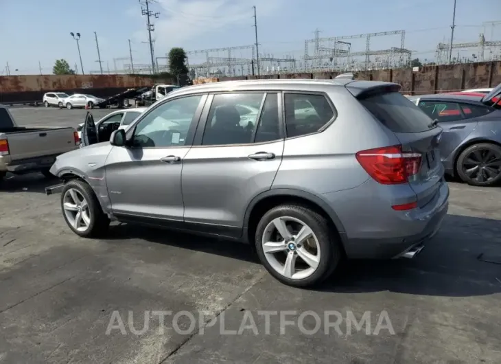 BMW X3 XDRIVE2 2017 vin 5UXWX9C55H0D99387 from auto auction Copart