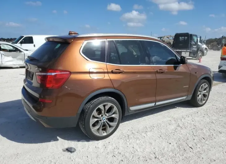 BMW X3 XDRIVE2 2017 vin 5UXWX9C56H0T01027 from auto auction Copart