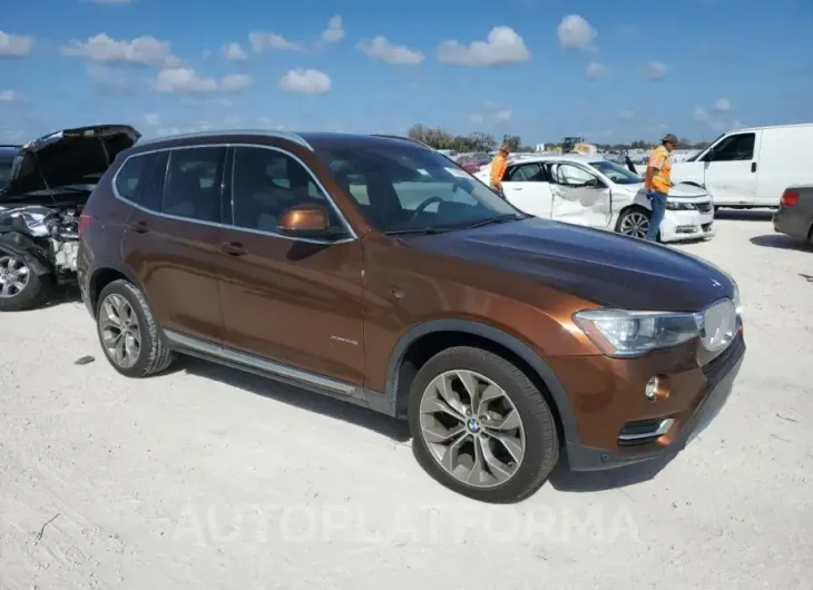 BMW X3 XDRIVE2 2017 vin 5UXWX9C56H0T01027 from auto auction Copart