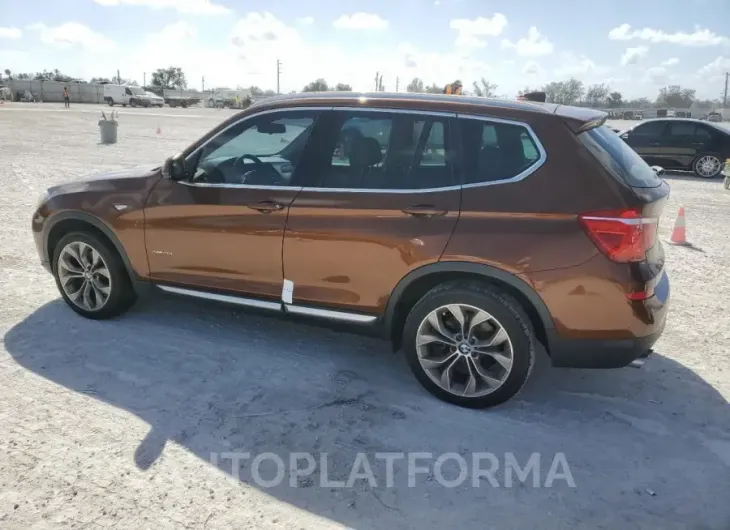 BMW X3 XDRIVE2 2017 vin 5UXWX9C56H0T01027 from auto auction Copart