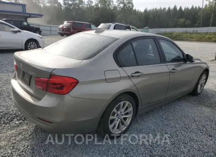 BMW 320 I 2017 vin WBA8E1G56HNU14567 from auto auction Copart