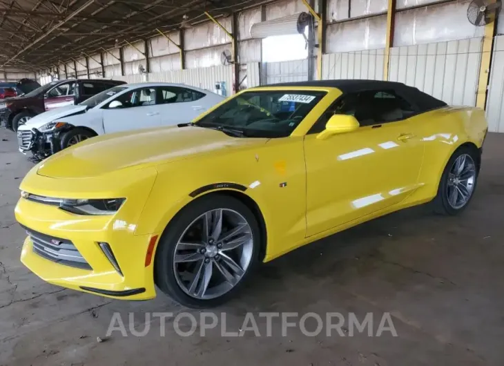 CHEVROLET CAMARO LT 2017 vin 1G1FB3DS4H0202314 from auto auction Copart