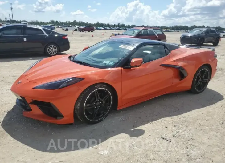 CHEVROLET CORVETTE S 2021 vin 1G1YB3D44M5112278 from auto auction Copart