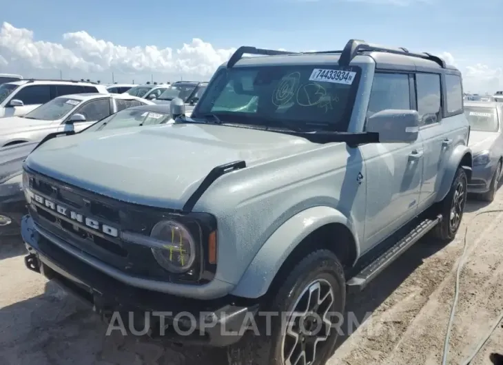 FORD BRONCO BAS 2022 vin 1FMEE5DP4NLB45684 from auto auction Copart