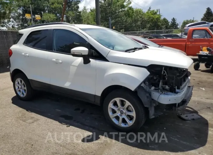 FORD ECOSPORT S 2019 vin MAJ6S3GL2KC266939 from auto auction Copart