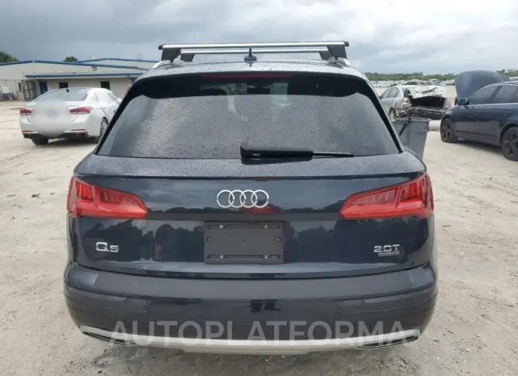 AUDI Q5 PREMIUM 2018 vin WA1ANAFY3J2210553 from auto auction Copart