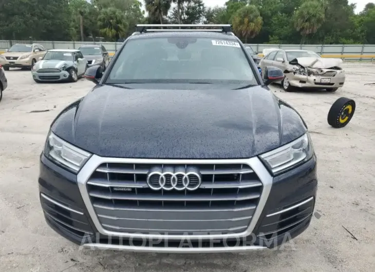 AUDI Q5 PREMIUM 2018 vin WA1ANAFY3J2210553 from auto auction Copart