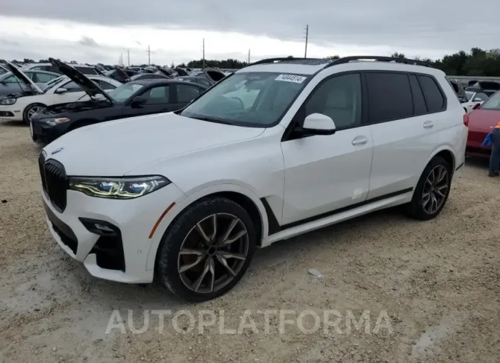 BMW X7 M50I 2020 vin 5UXCX6C01L9D14247 from auto auction Copart