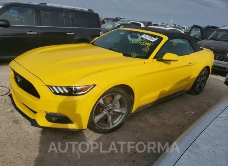 FORD MUSTANG 2015 vin 1FATP8EM9F5372358 from auto auction Copart