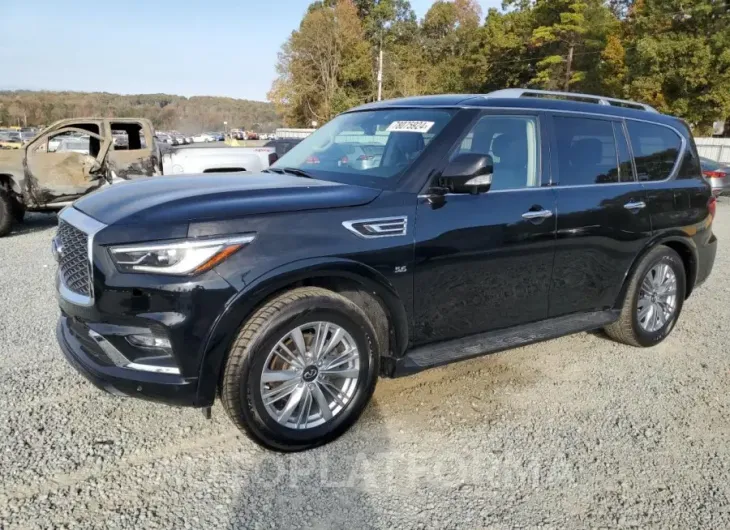 INFINITI QX80 LUXE 2020 vin JN8AZ2NEXL9253549 from auto auction Copart