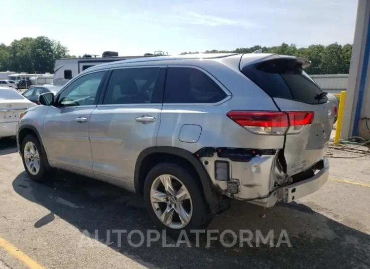 TOYOTA HIGHLANDER 2019 vin 5TDDZRFH4KS939497 from auto auction Copart