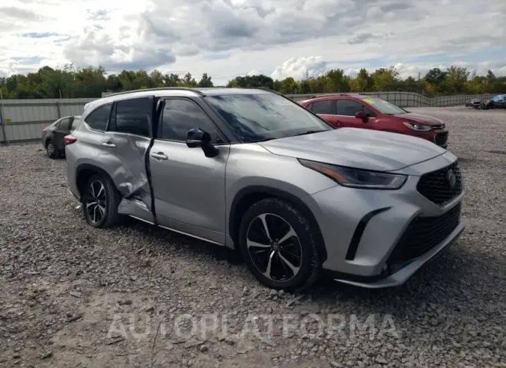 TOYOTA HIGHLANDER 2021 vin 5TDJZRAH2MS046399 from auto auction Copart