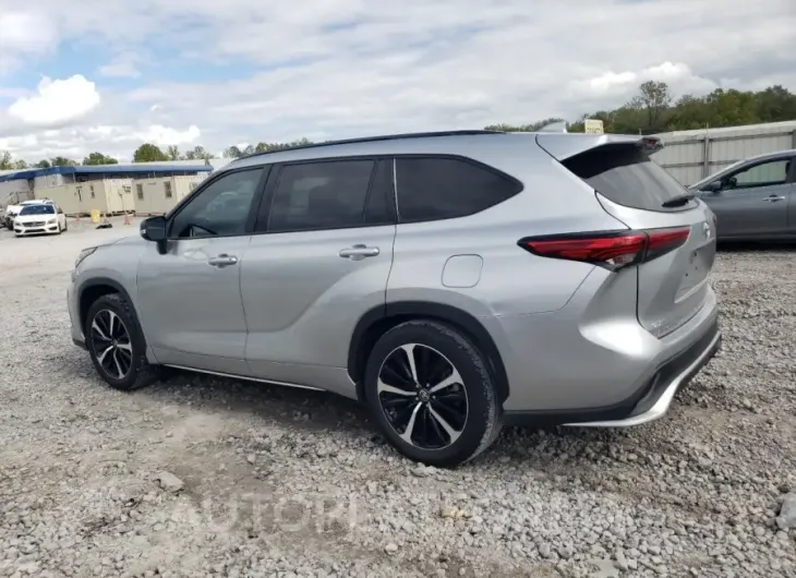 TOYOTA HIGHLANDER 2021 vin 5TDJZRAH2MS046399 from auto auction Copart