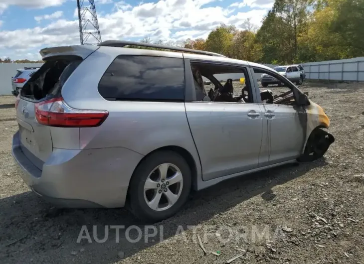 TOYOTA SIENNA LE 2018 vin 5TDKZ3DC0JS919757 from auto auction Copart