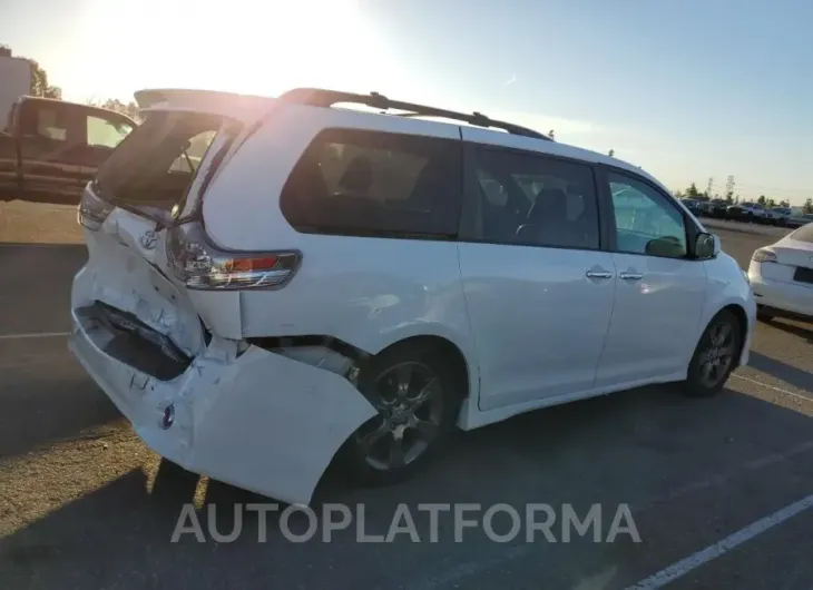 TOYOTA SIENNA SPO 2015 vin 5TDXK3DC4FS683888 from auto auction Copart