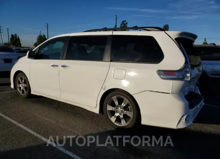 TOYOTA SIENNA SPO 2015 vin 5TDXK3DC4FS683888 from auto auction Copart