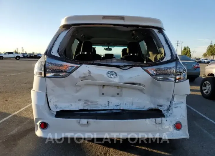 TOYOTA SIENNA SPO 2015 vin 5TDXK3DC4FS683888 from auto auction Copart