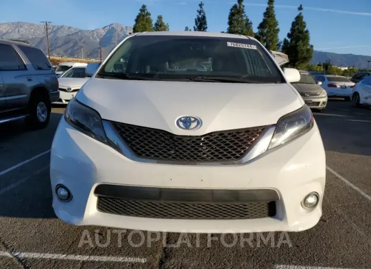 TOYOTA SIENNA SPO 2015 vin 5TDXK3DC4FS683888 from auto auction Copart