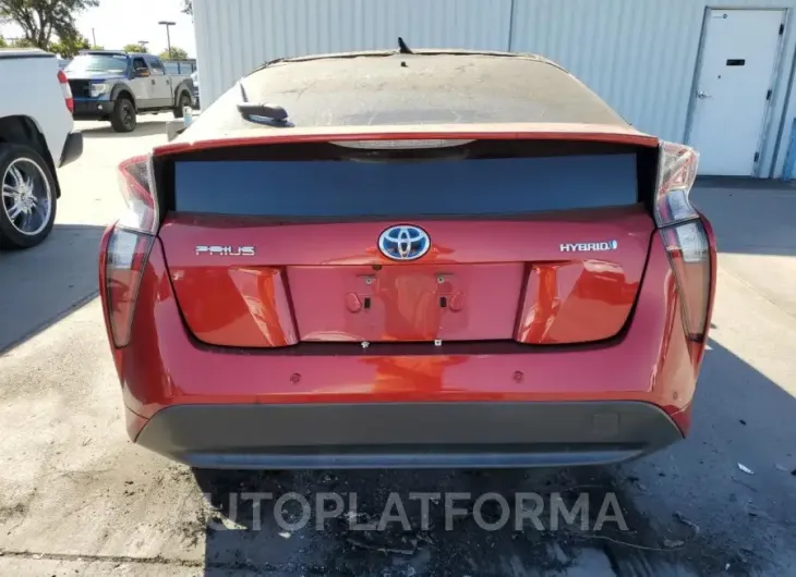 TOYOTA PRIUS 2018 vin JTDKBRFU4J3597543 from auto auction Copart