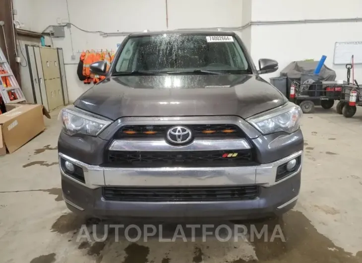 TOYOTA 4RUNNER SR 2016 vin JTEBU5JR5G5380582 from auto auction Copart