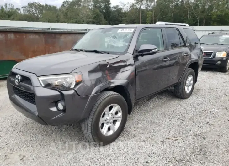 TOYOTA 4RUNNER SR 2018 vin JTEBU5JR8J5551333 from auto auction Copart