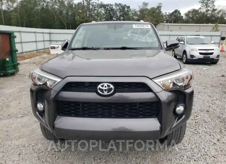 TOYOTA 4RUNNER SR 2018 vin JTEBU5JR8J5551333 from auto auction Copart