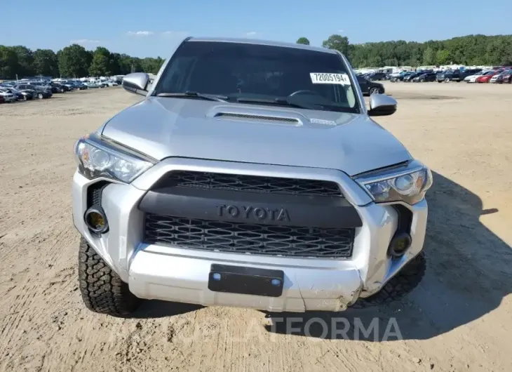 TOYOTA 4RUNNER SR 2016 vin JTEBU5JRXG5305067 from auto auction Copart