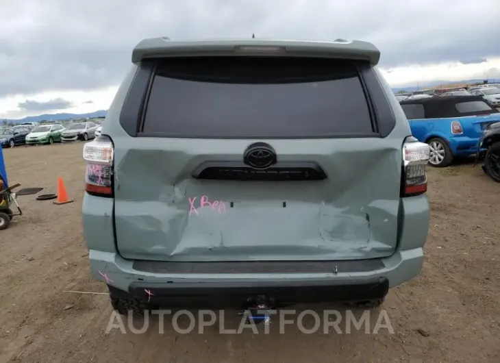 TOYOTA 4RUNNER SE 2023 vin JTERU5JR8P6208877 from auto auction Copart