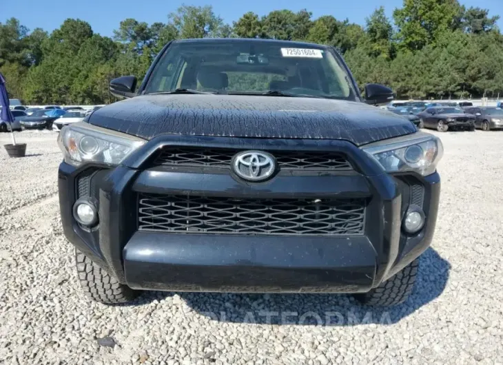 TOYOTA 4RUNNER SR 2016 vin JTEZU5JR4G5126196 from auto auction Copart