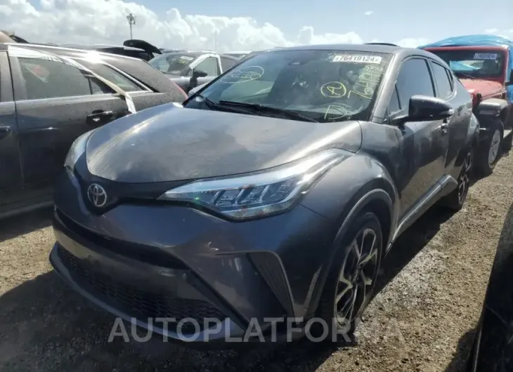 TOYOTA C-HR XLE 2021 vin JTNKHMBX4M1097511 from auto auction Copart