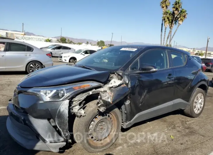 TOYOTA C-HR XLE 2019 vin JTNKHMBX9K1037527 from auto auction Copart