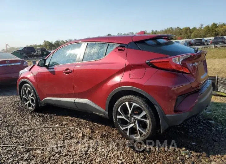 TOYOTA C-HR XLE 2018 vin NMTKHMBXXJR003603 from auto auction Copart