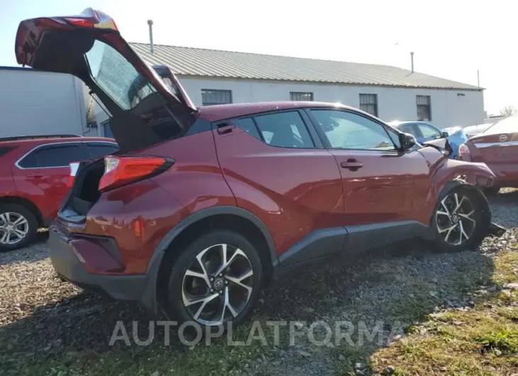 TOYOTA C-HR XLE 2018 vin NMTKHMBXXJR003603 from auto auction Copart