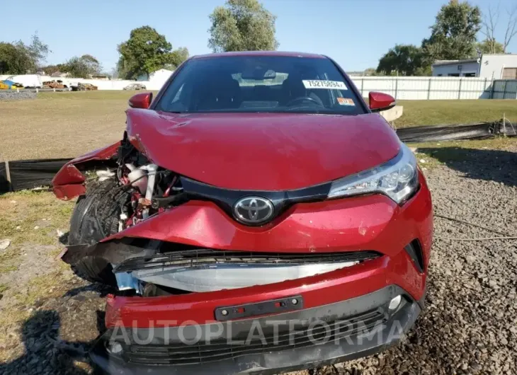 TOYOTA C-HR XLE 2018 vin NMTKHMBXXJR003603 from auto auction Copart