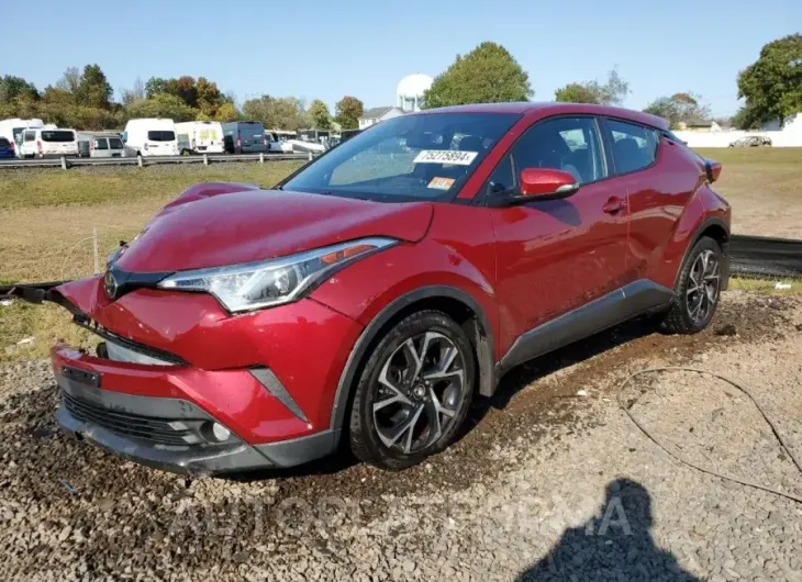 TOYOTA C-HR XLE 2018 vin NMTKHMBXXJR003603 from auto auction Copart