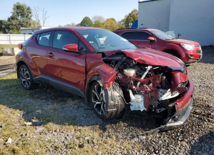 TOYOTA C-HR XLE 2018 vin NMTKHMBXXJR003603 from auto auction Copart