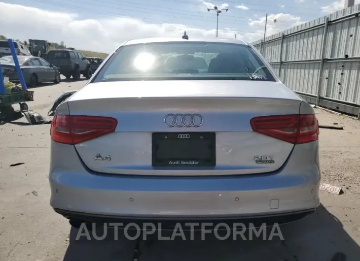 AUDI A4 PREMIUM 2016 vin WAUFFAFL9GN010343 from auto auction Copart