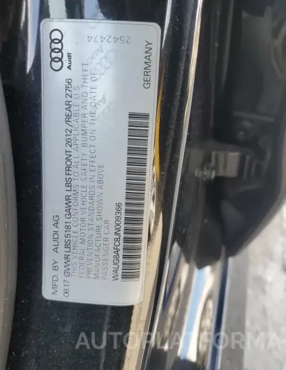 AUDI A6 PREMIUM 2018 vin WAUG8AFC8JN009366 from auto auction Copart