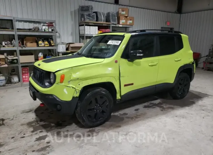 JEEP RENEGADE T 2018 vin ZACCJBCB3JPH56615 from auto auction Copart