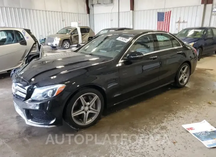 MERCEDES-BENZ C 300 4MAT 2016 vin 55SWF4KB7GU152561 from auto auction Copart