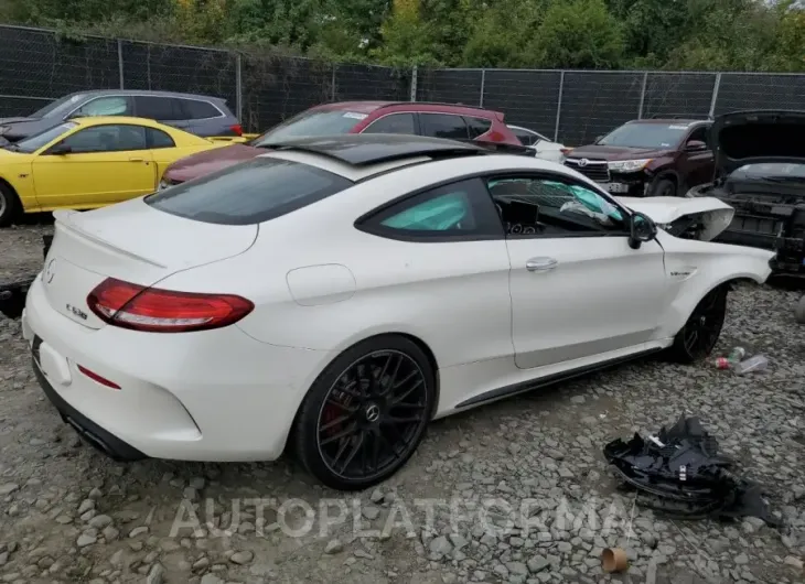 MERCEDES-BENZ C 63 AMG-S 2018 vin WDDWJ8HB8JF626556 from auto auction Copart