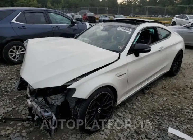 MERCEDES-BENZ C 63 AMG-S 2018 vin WDDWJ8HB8JF626556 from auto auction Copart