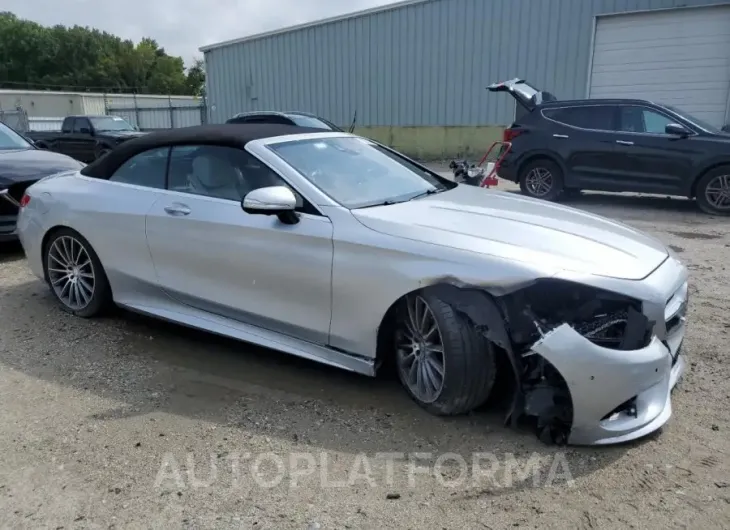 MERCEDES-BENZ S 550 2017 vin WDDXK8CBXHA023060 from auto auction Copart