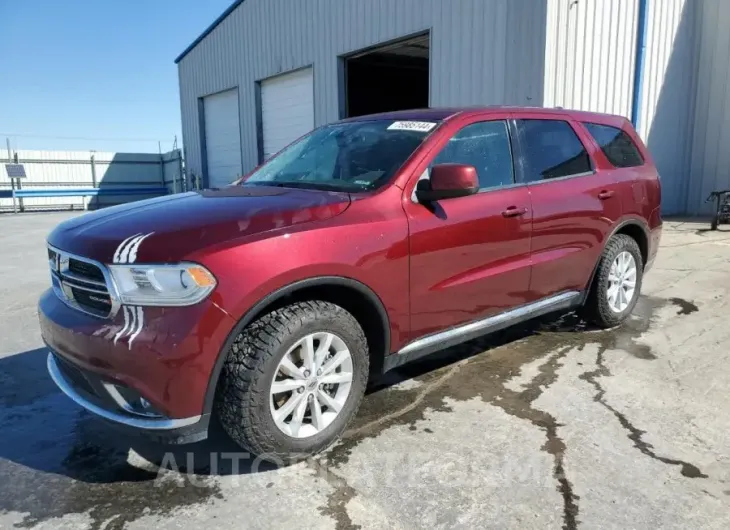 DODGE DURANGO SX 2020 vin 1C4RDHAG6LC130292 from auto auction Copart